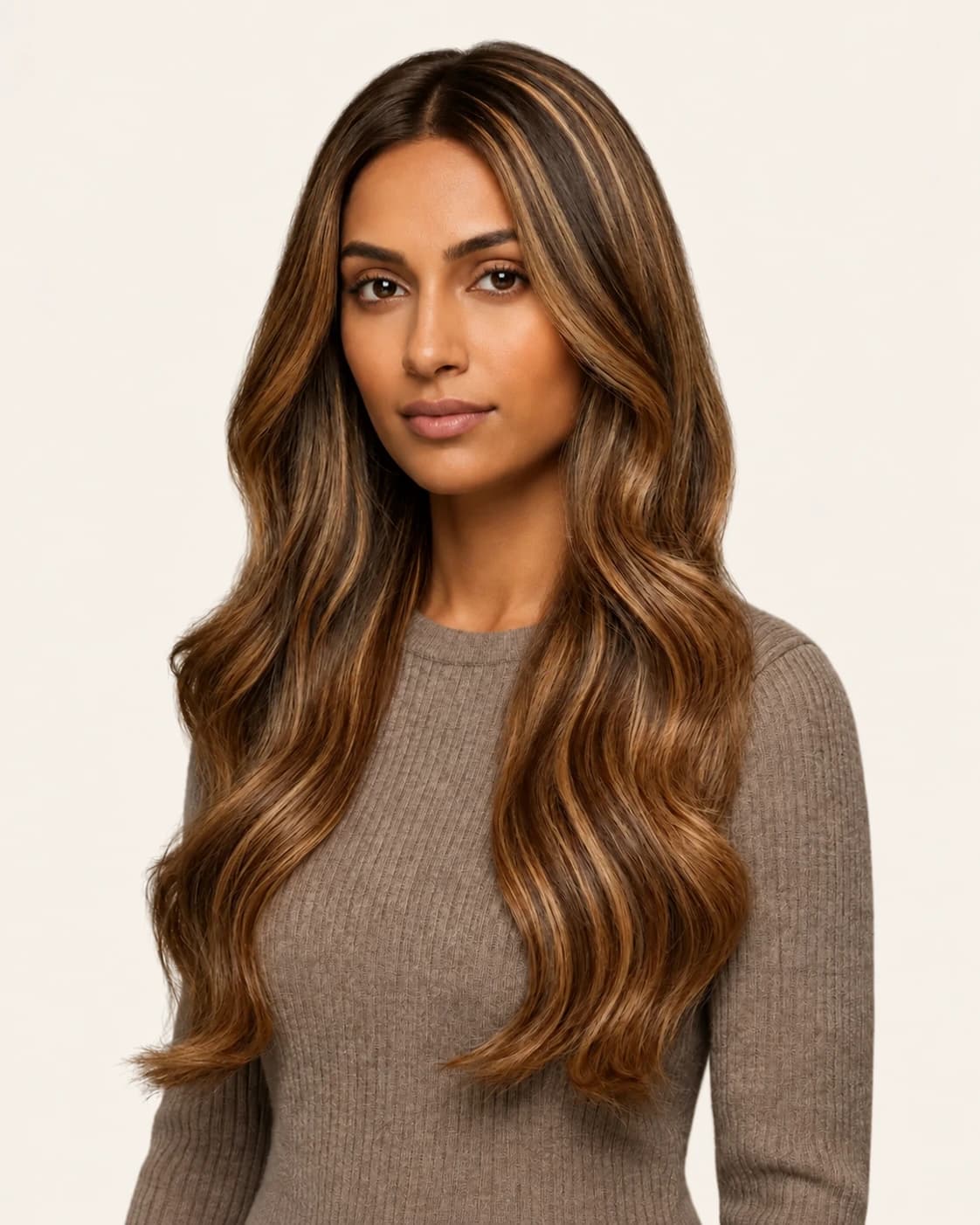 Soft Caramel Balayage — Código 4/8 — Aplicado